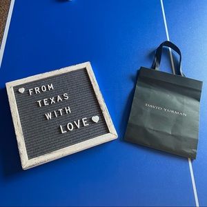 Black David Yurman Shopping Bag